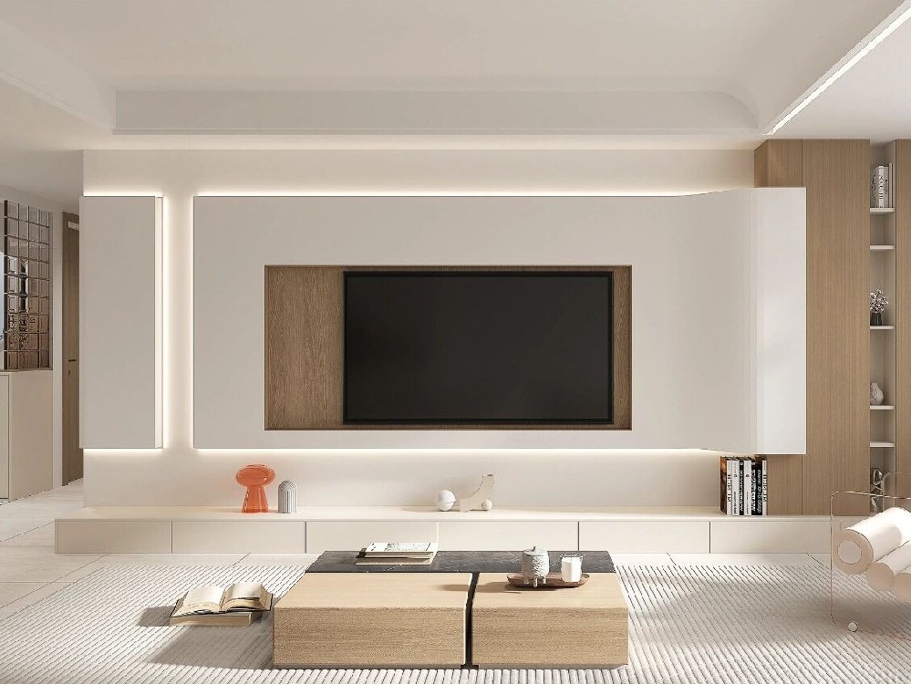 當極簡風碰上原木風